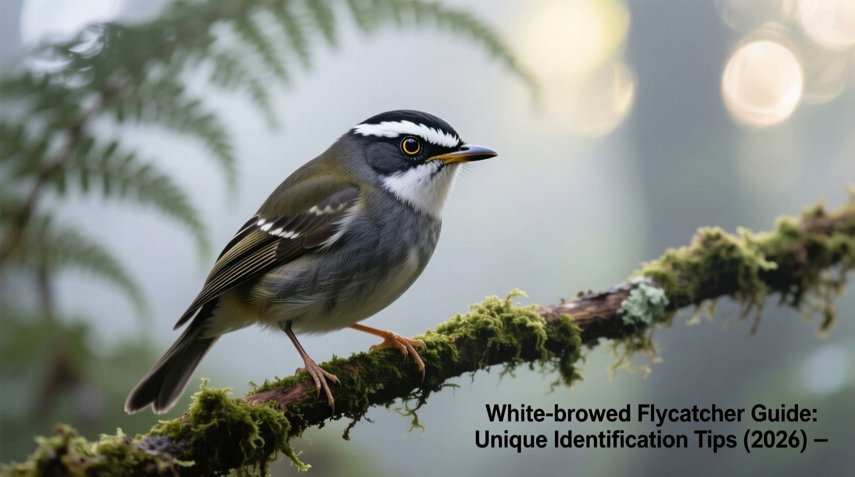 White-browed Flycatcher Guide: Unique Identification Tips (2026)