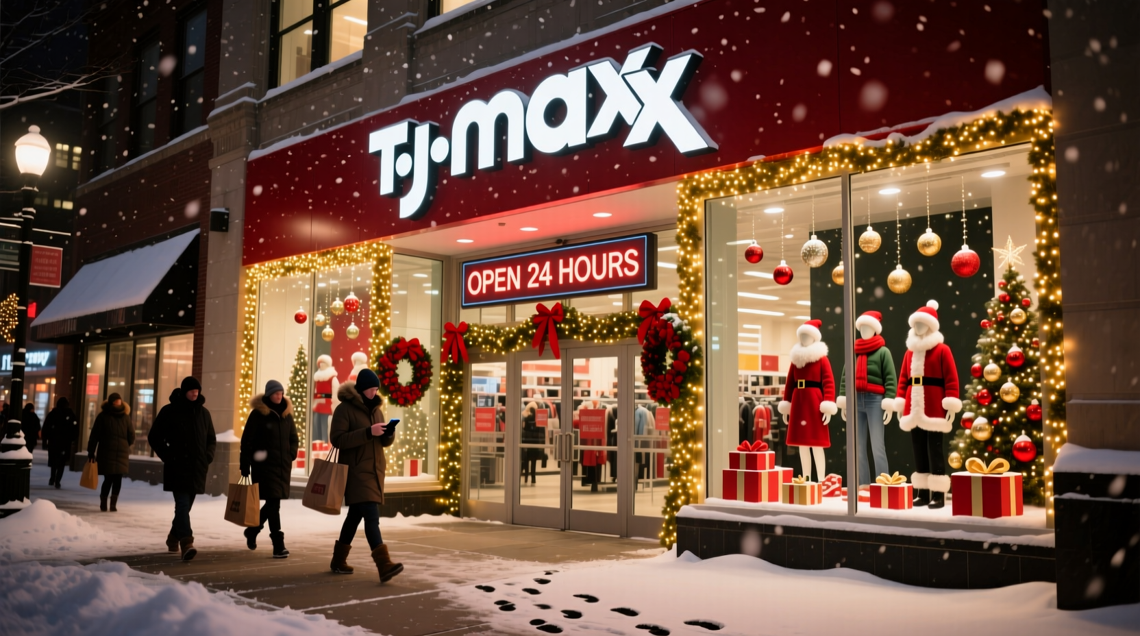 is tj maxx open on christmas eve