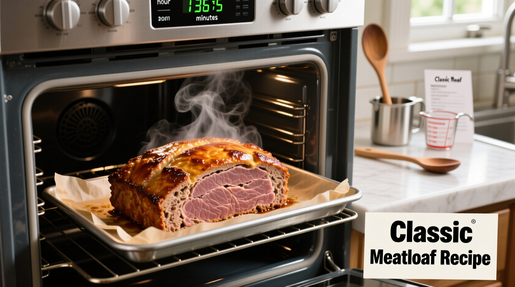 how long to cook 2 lb meatloaf at 350