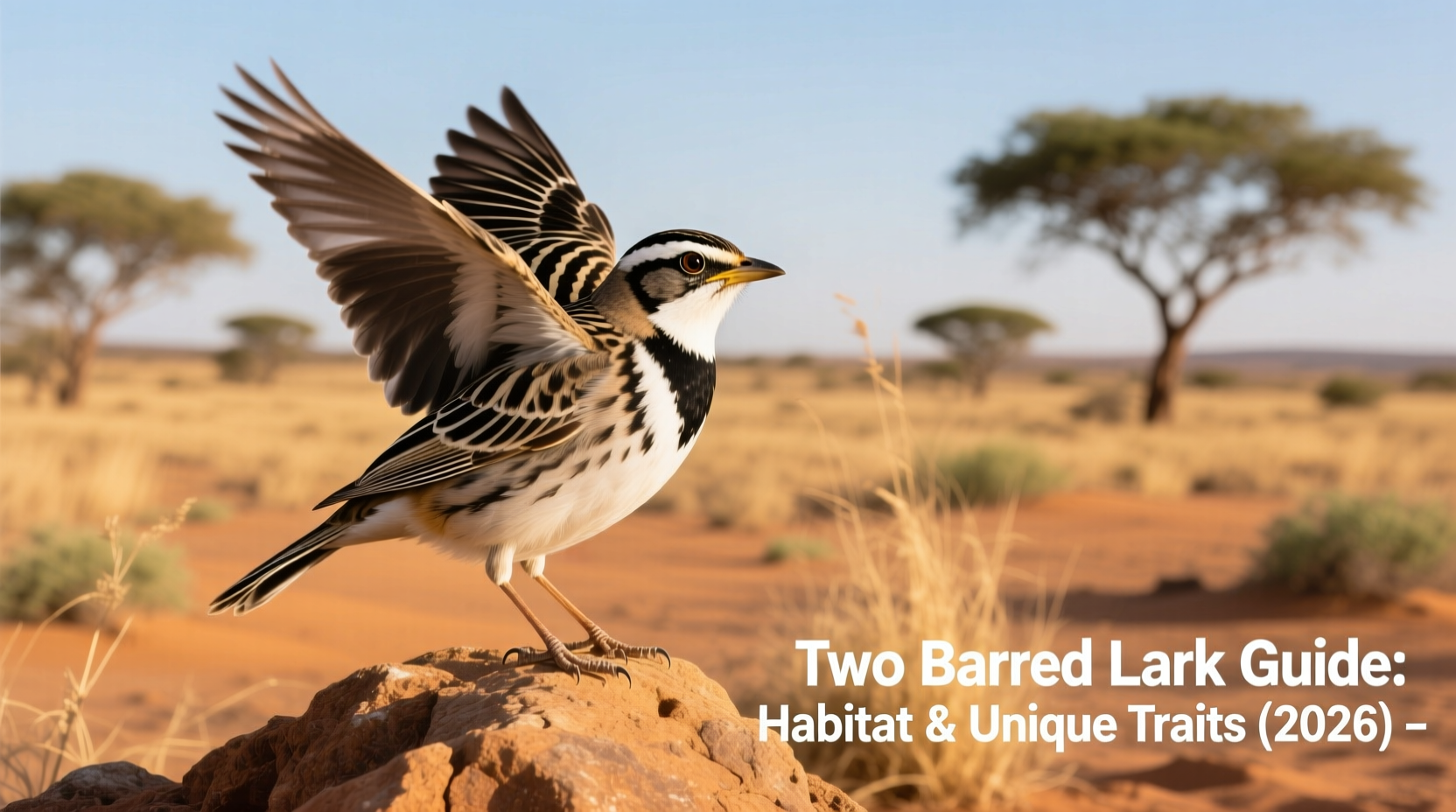 Two Barred Lark Guide: Habitat & Unique Traits (2026)