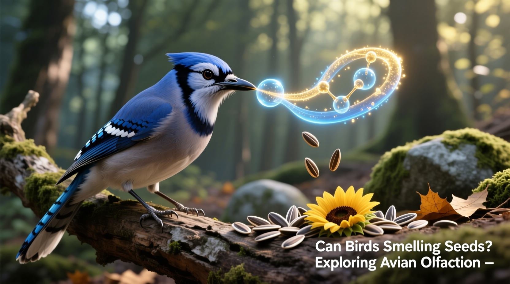 can birds smell seeds