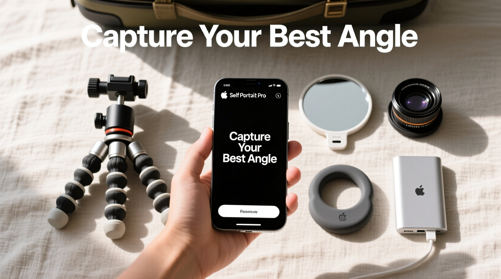 Armslength iPhone App for Better Self-Portraits: Travel Gear Guide