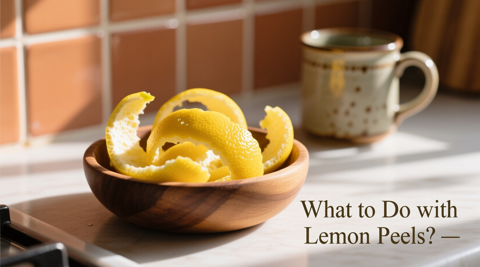 what to do with lemon peels