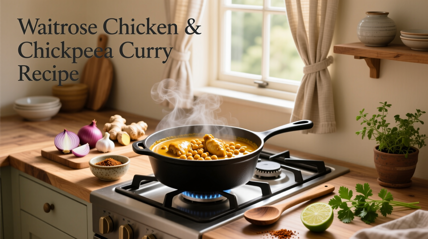 How to Make Waitrose Chicken and Chickpea Curry: A Healthy Meal Guide