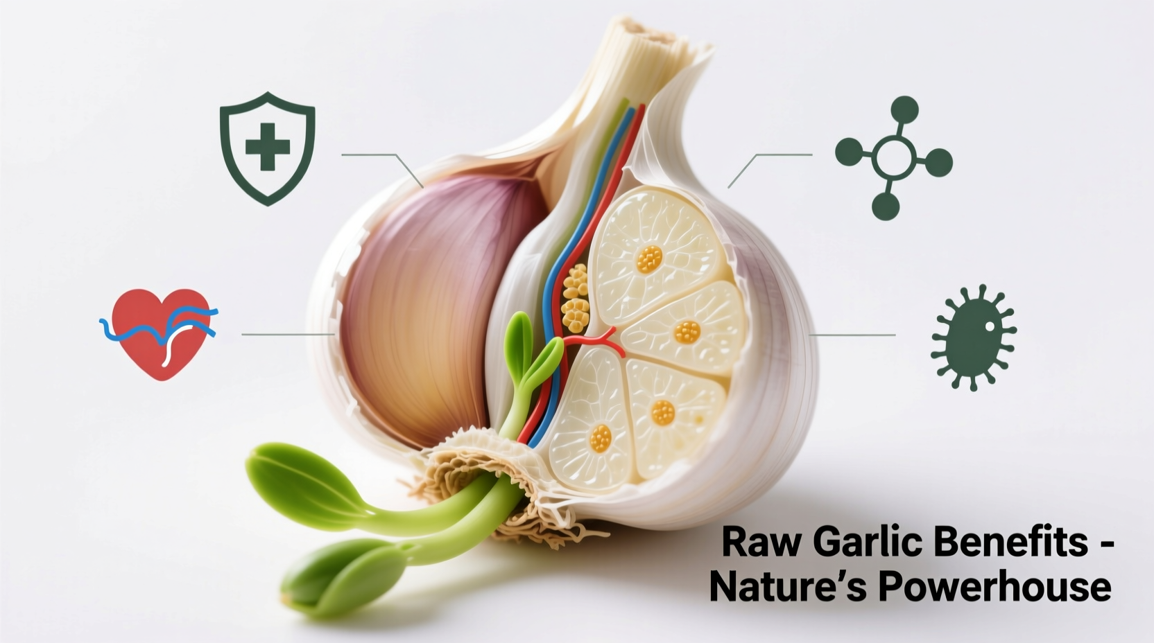 benefits of garlic raw