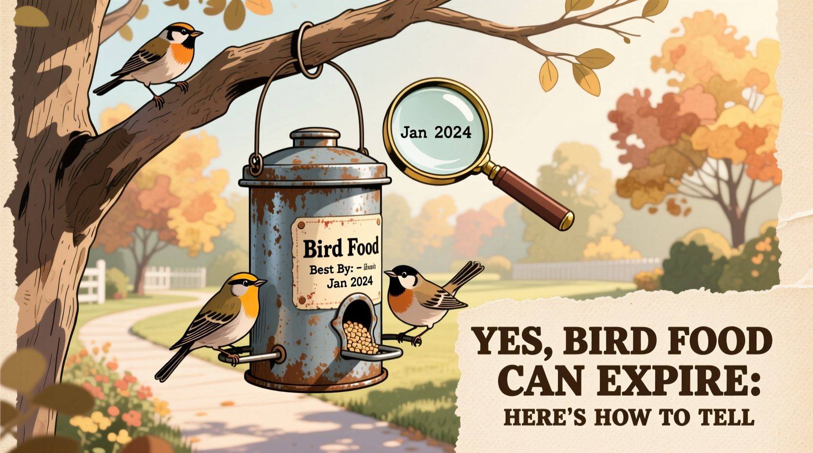 does bird food expire