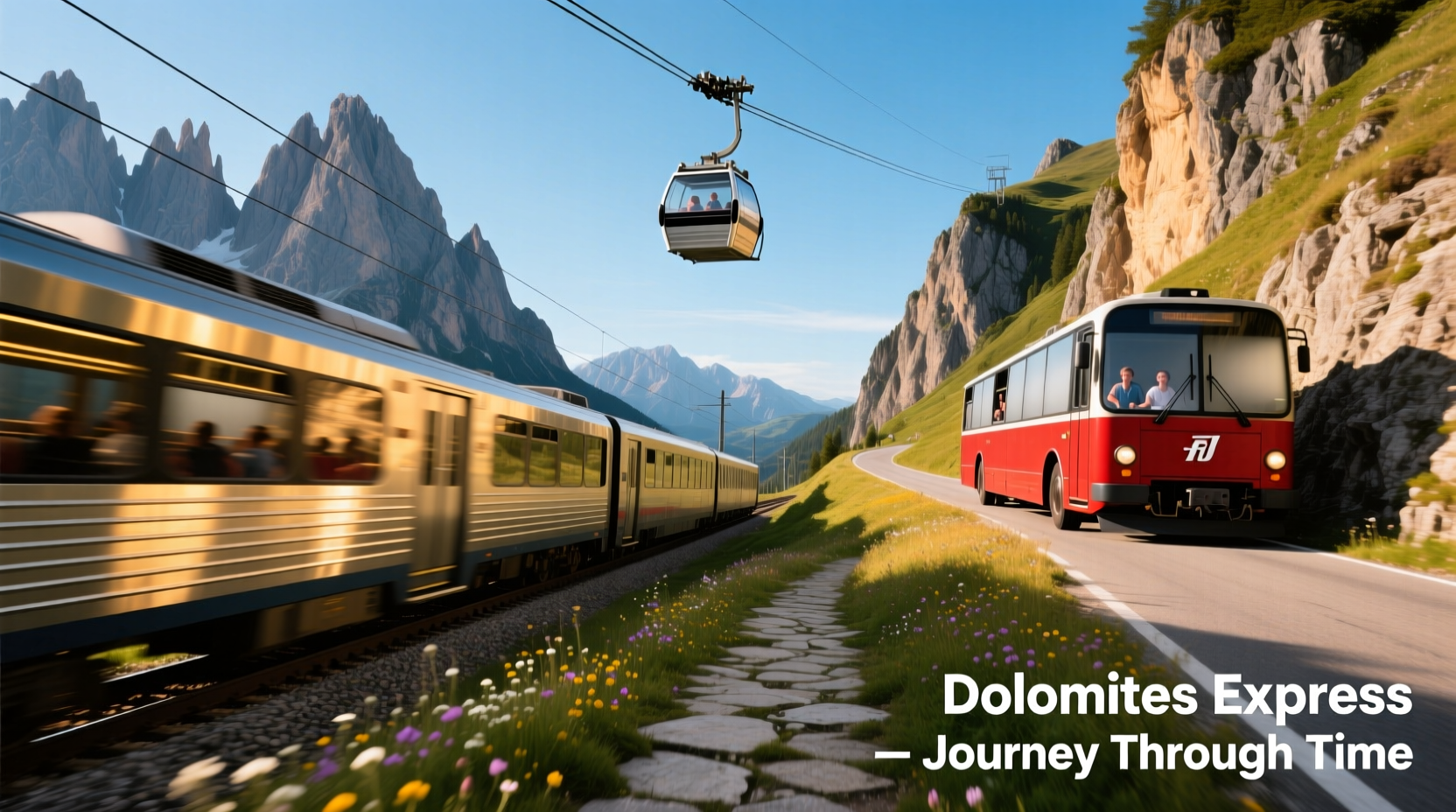 Dolomites Trains Buses and Cable Cars: Practical Transport Guide