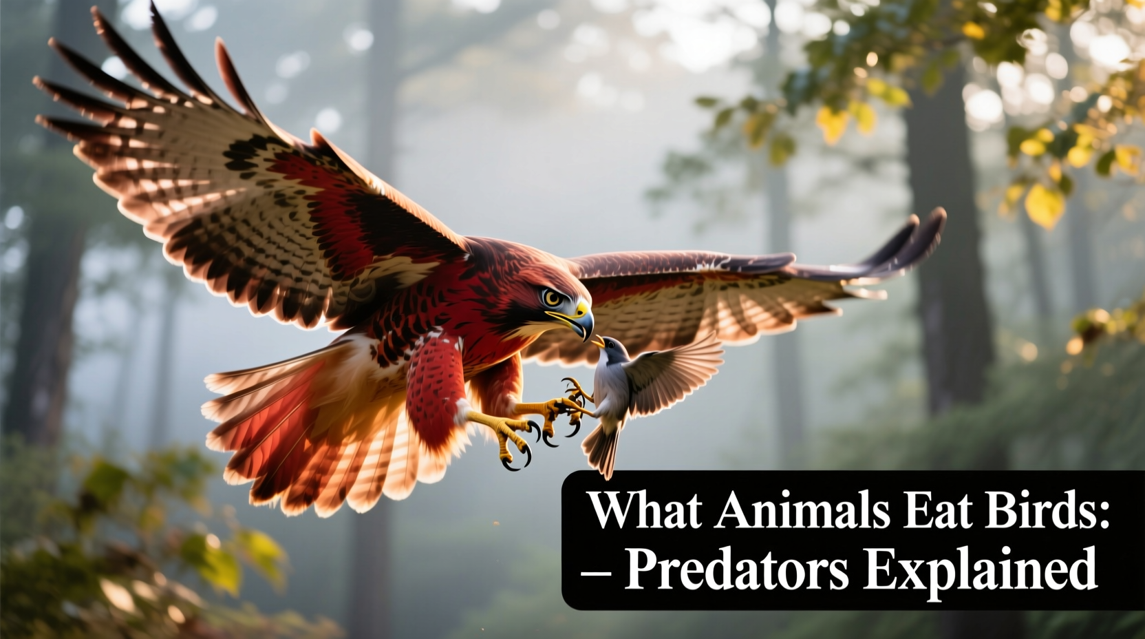 what animals eat birds