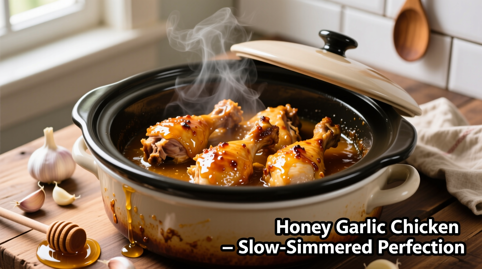 crockpot honey garlic chicken