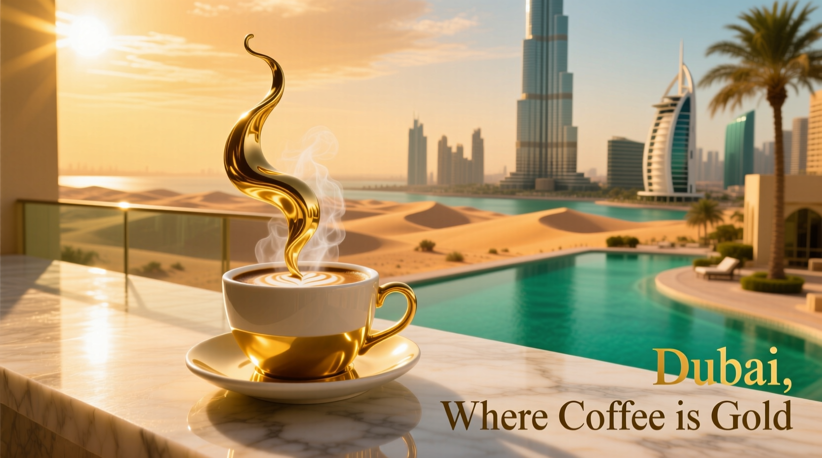 Dubai Cappuccino Made with Real Gold: Budget Travel Guide
