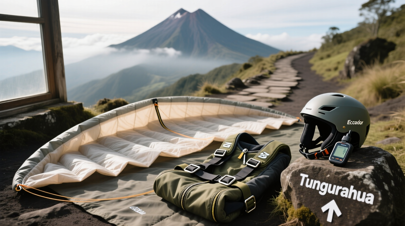 Paragliding Over the Tungurahua Volcano in Baños Gear Review