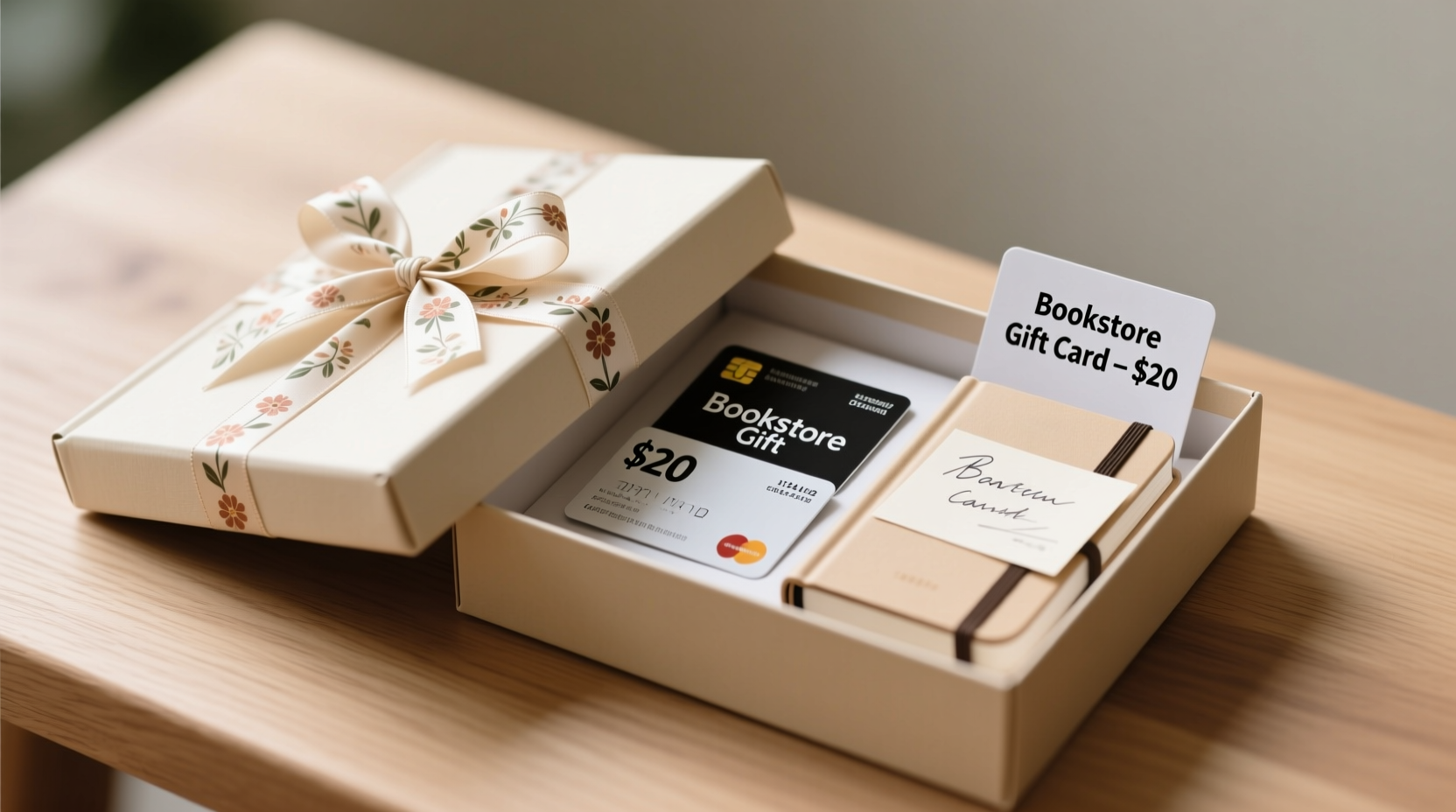 Post-argument gift budget context: $20 bookstore gift card for book-loving partner after forgetting anniversary, inappropriate for major breaches like lying