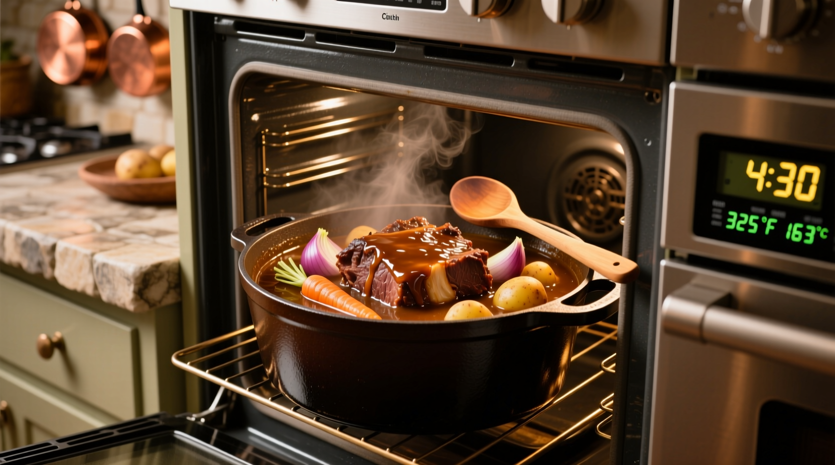 how long to cook pot roast in oven