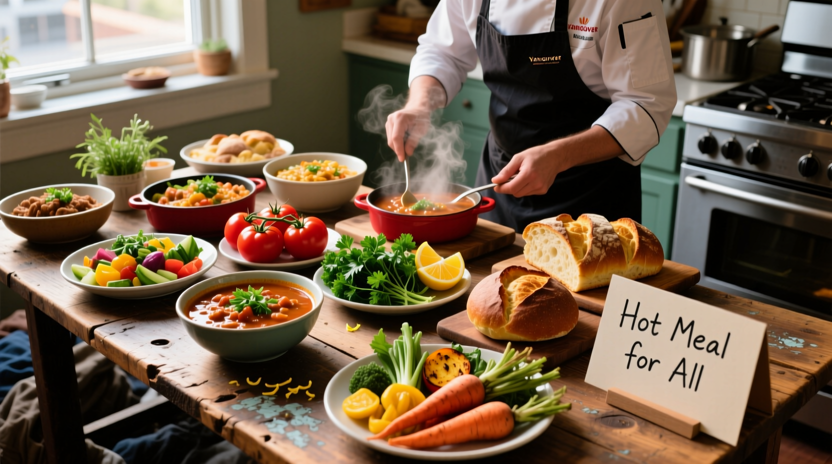 Vancouver Chef Tackles Homelessness Hot Meals Guide
