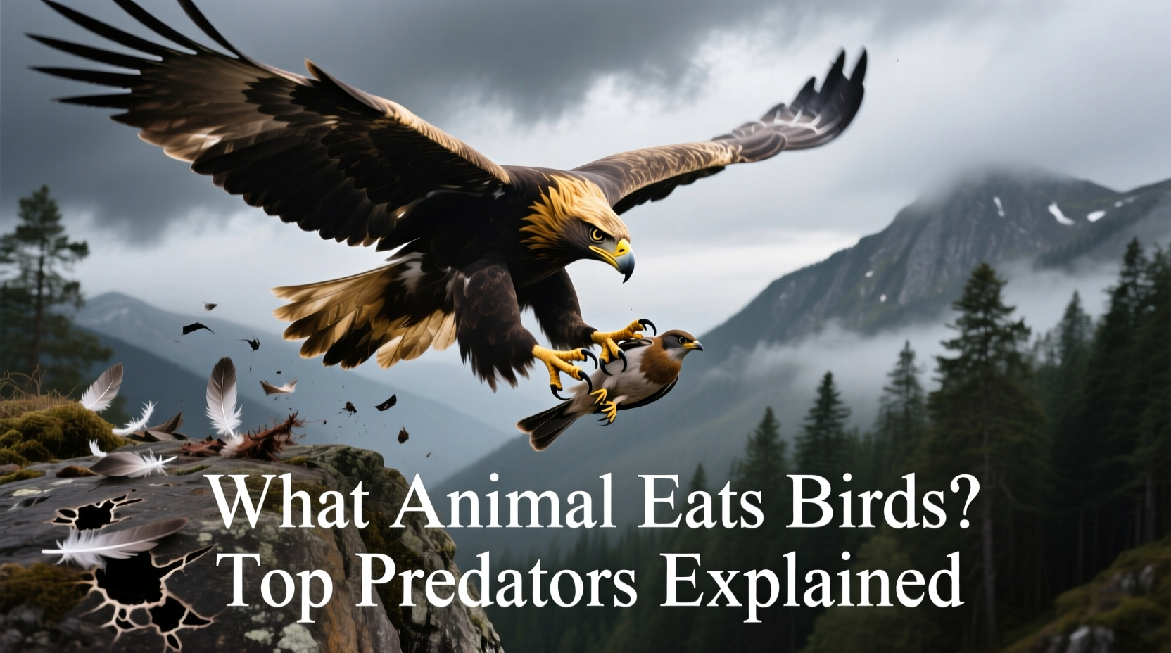 what animal eats birds