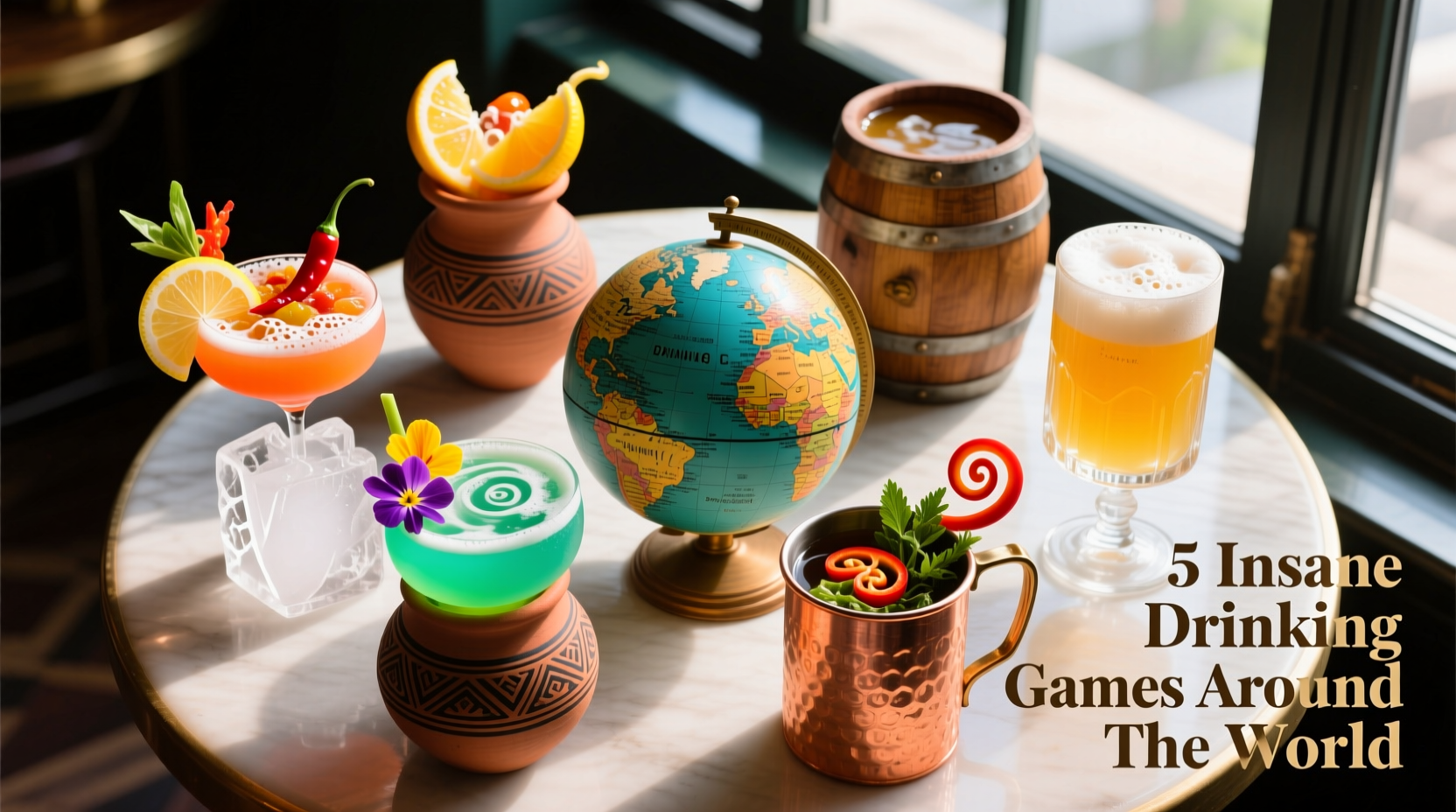 5 Insane Drinking Games Around the World: A Culinary Travel Guide