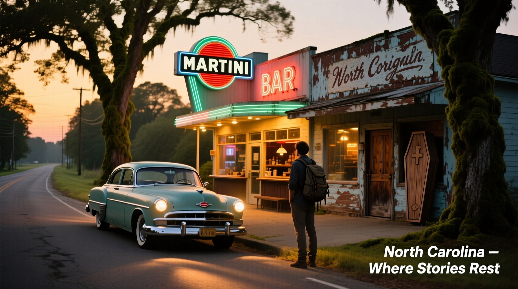 How to Get to the North Carolina Martini Bar Old Coffin Shop: Transport Guide