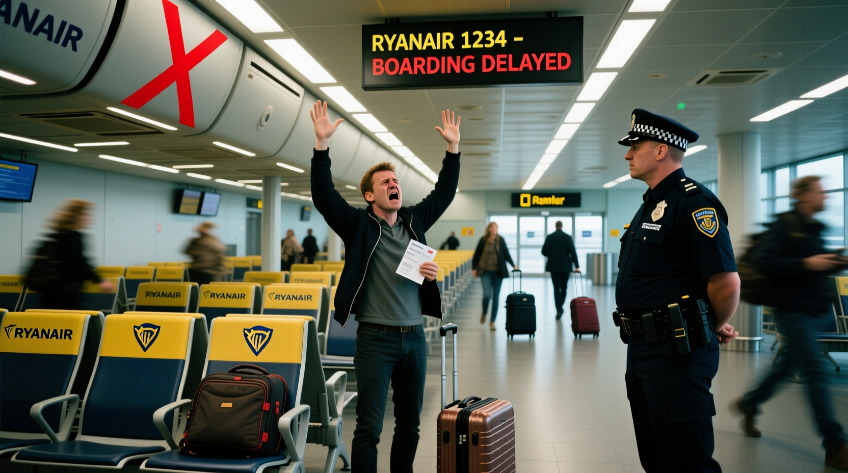 Ryanair Police Passenger Lost Seat: Transport Guide & Options