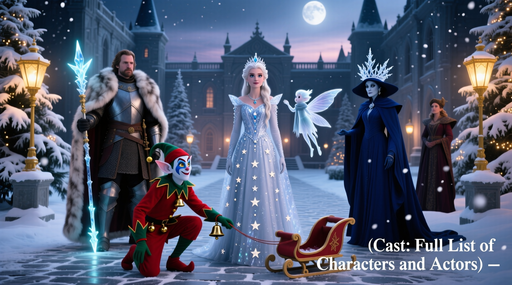 a christmas princess cast