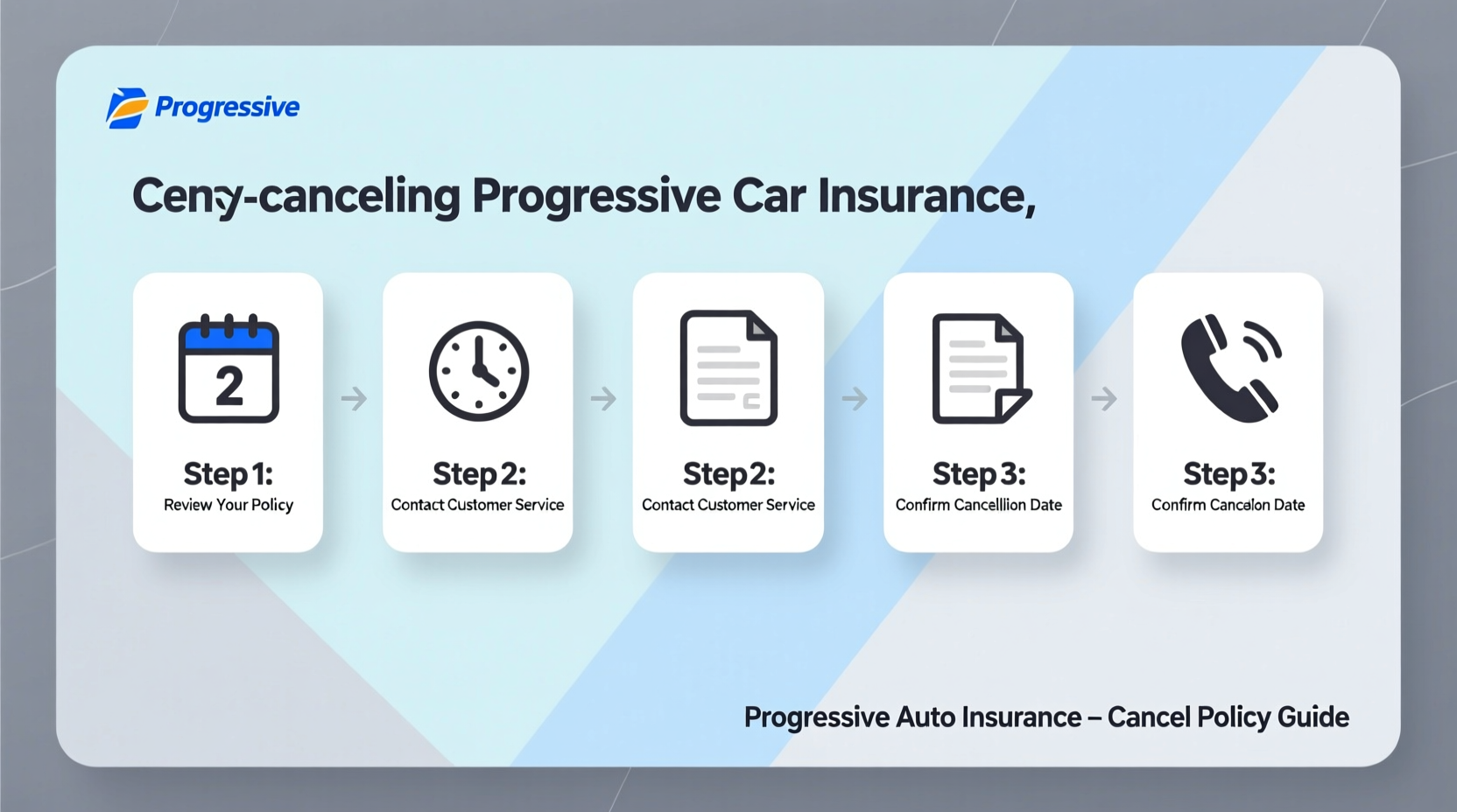 how to cancel car insurance progressive