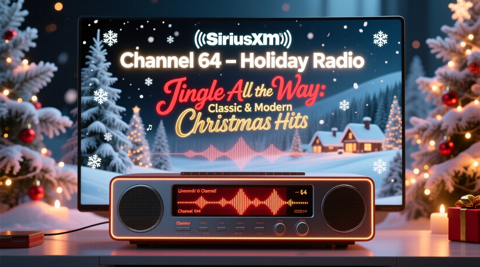 what channel on sirius radio plays christmas music