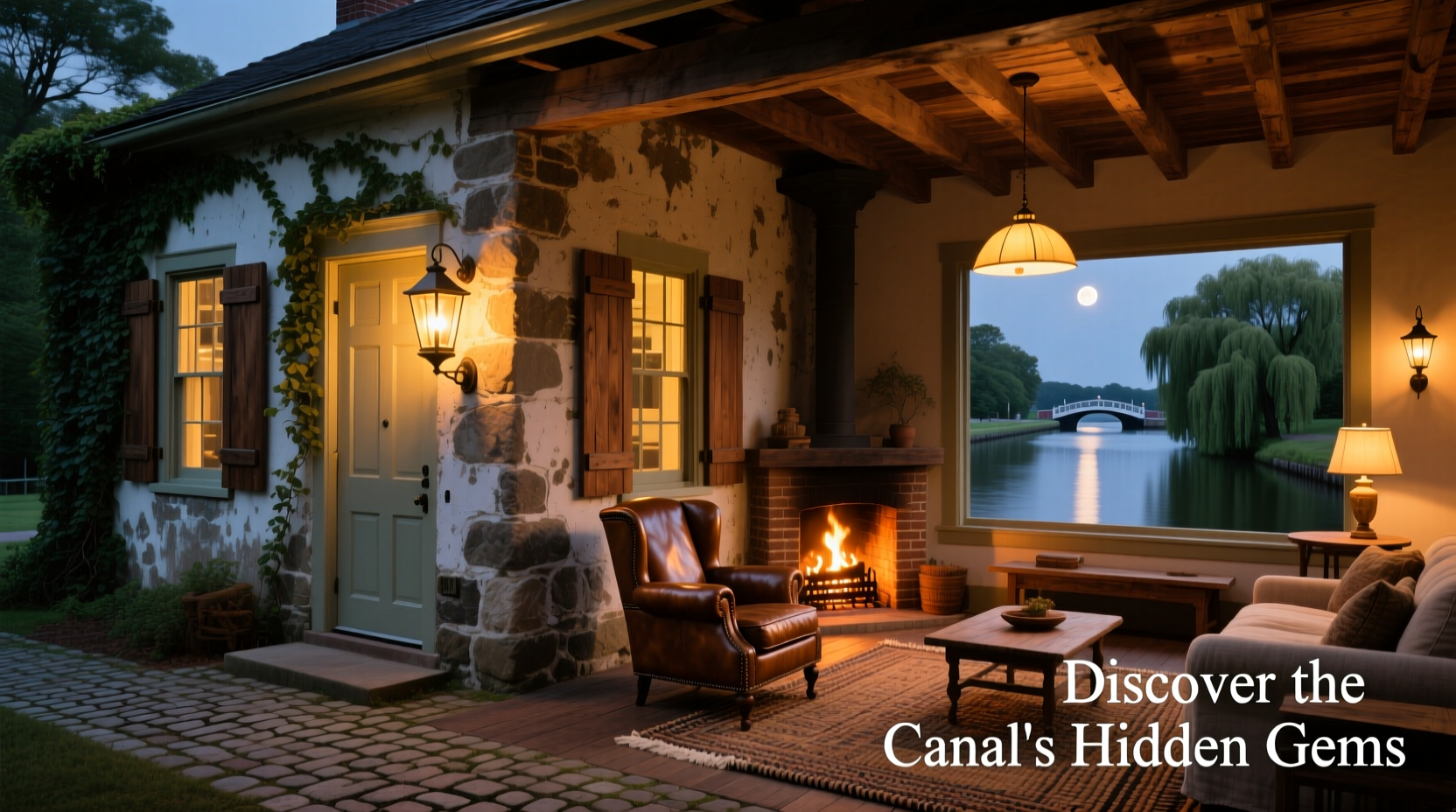 How to Stay Overnight in Gorgeous Lockhouses Along Maryland’s Historic Canal