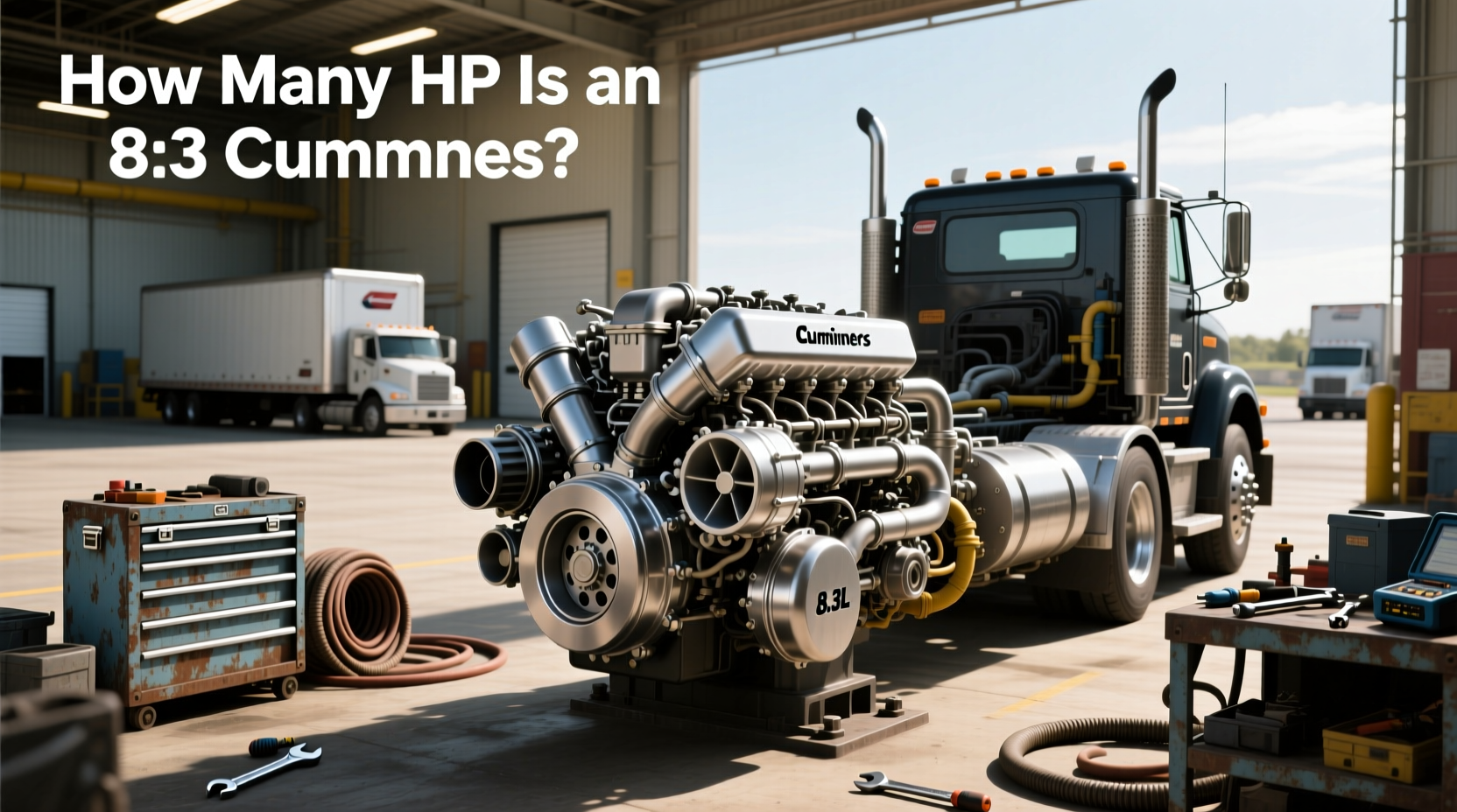 How to Choose Cummins 340HP Engine, How Many HP Is a 8.3 Cummins?
