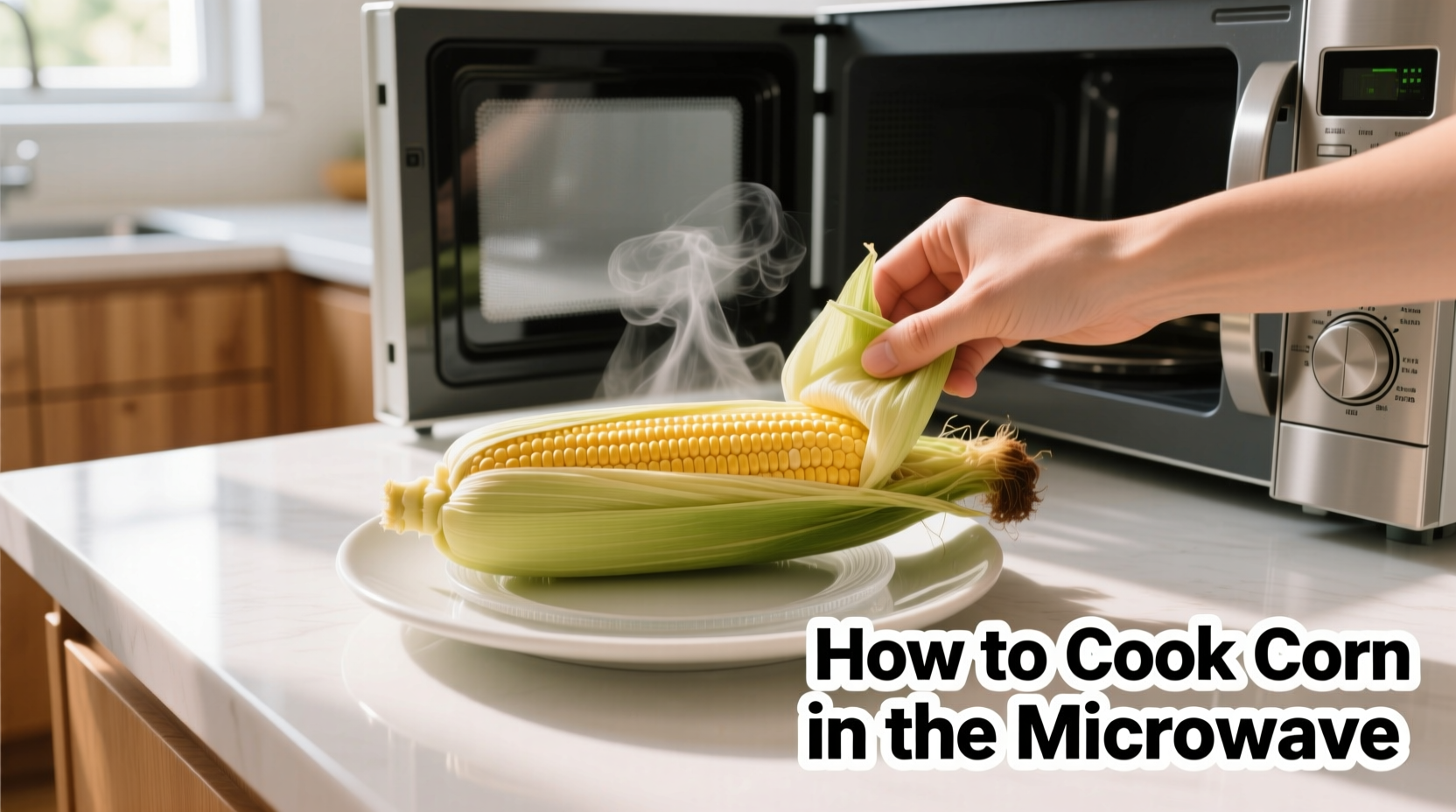 how to cook corn in the microwave