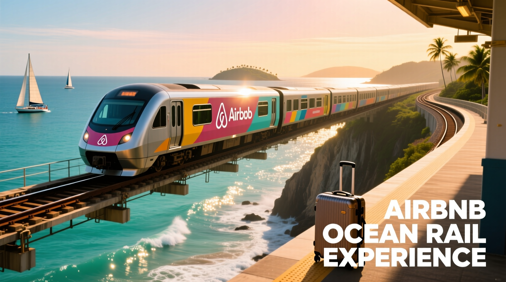 Airbnb via Rail Ocean Train: How to Combine Transport Options