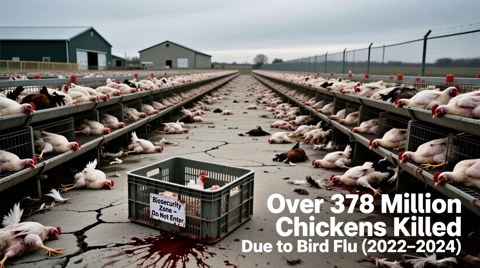 how many chickens were killed due to bird flu