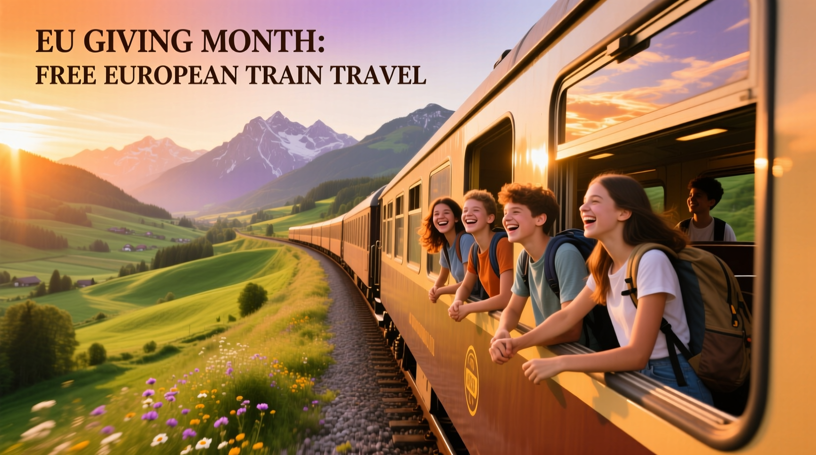 EU Giving Month Free Train Travel for Teenagers: Summer Guide