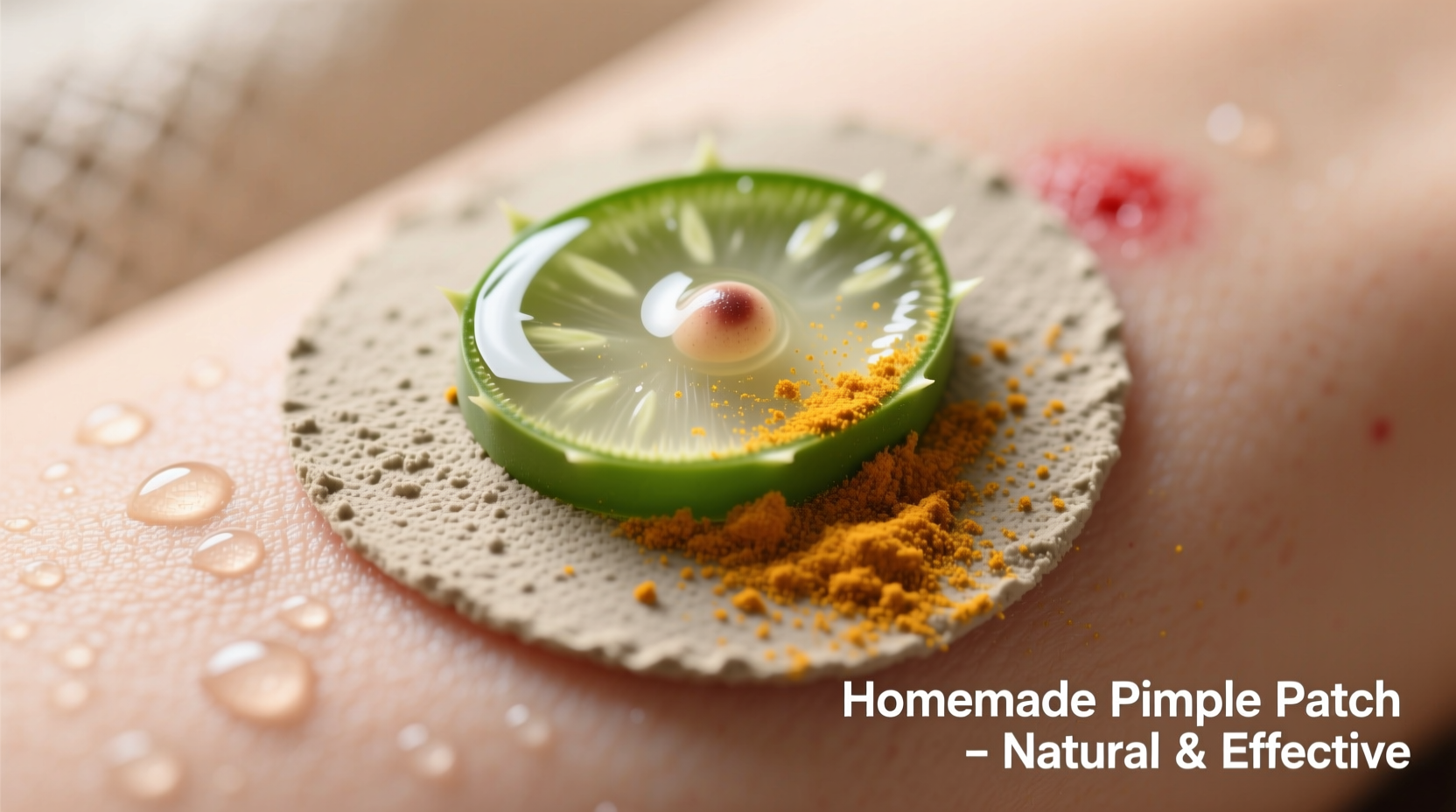 homemade pimple patch