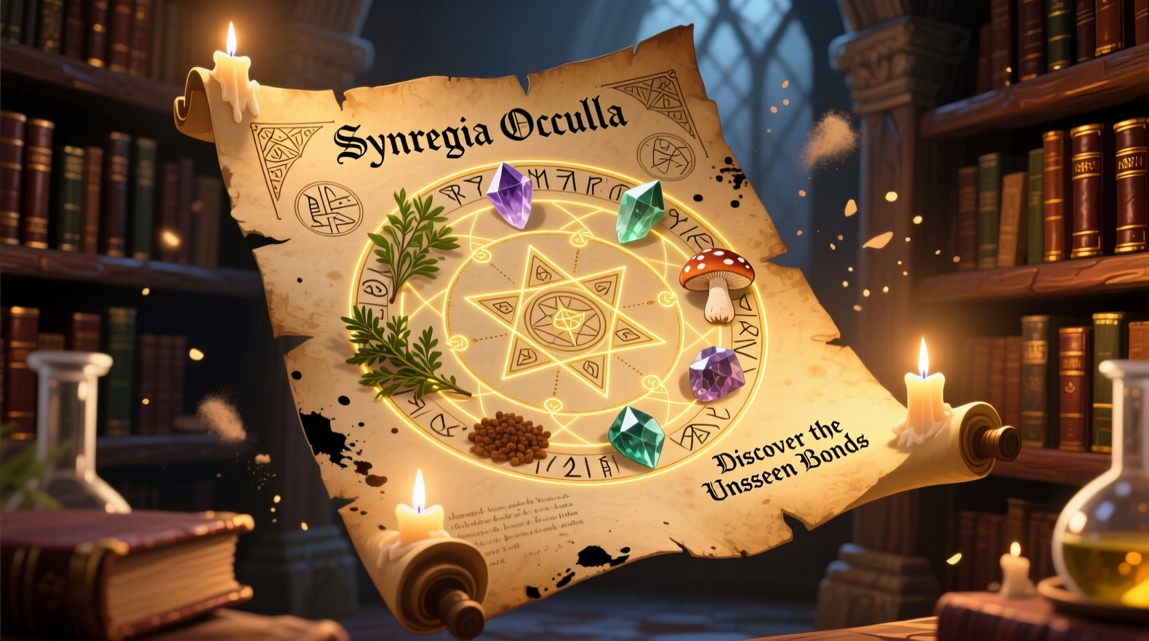 Potion Craft ingredient synergy chart showing hidden combinations