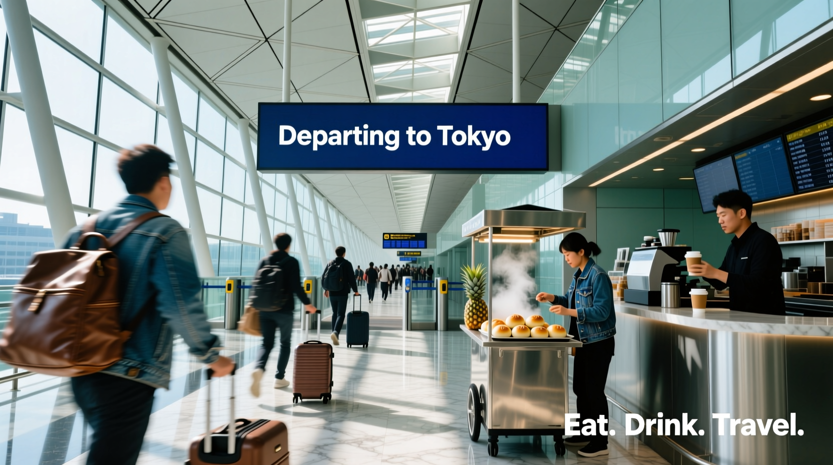 How to Eat & Drink at Hong Kong International Airport: Transport Guide