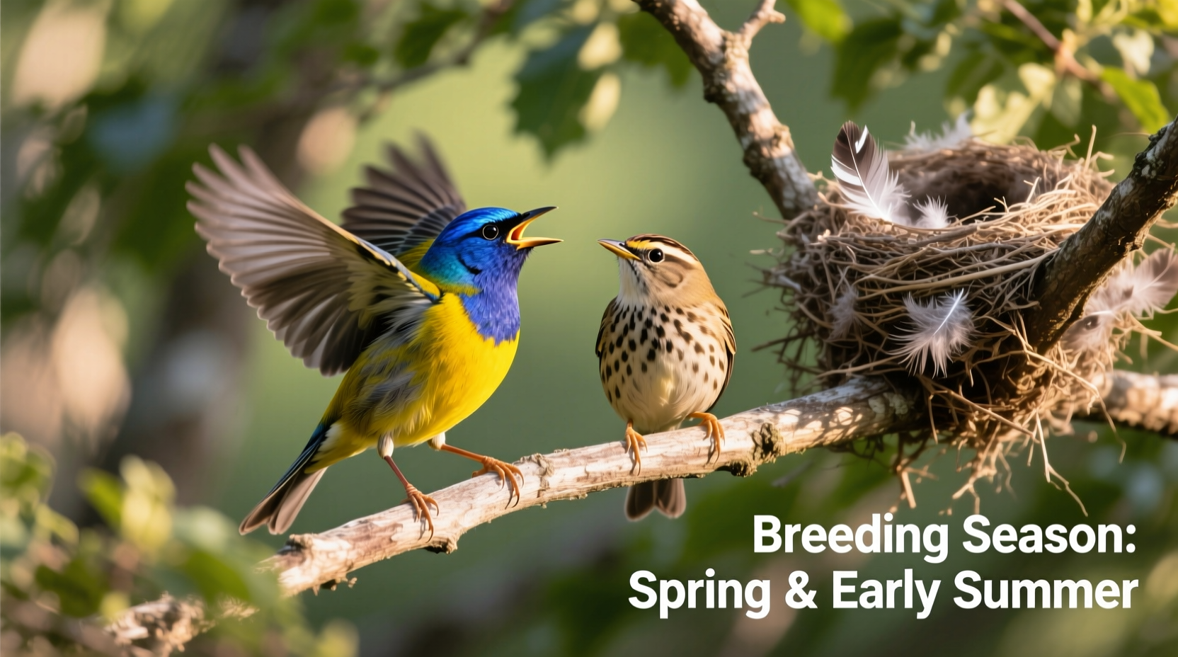 when is breeding season for birds
