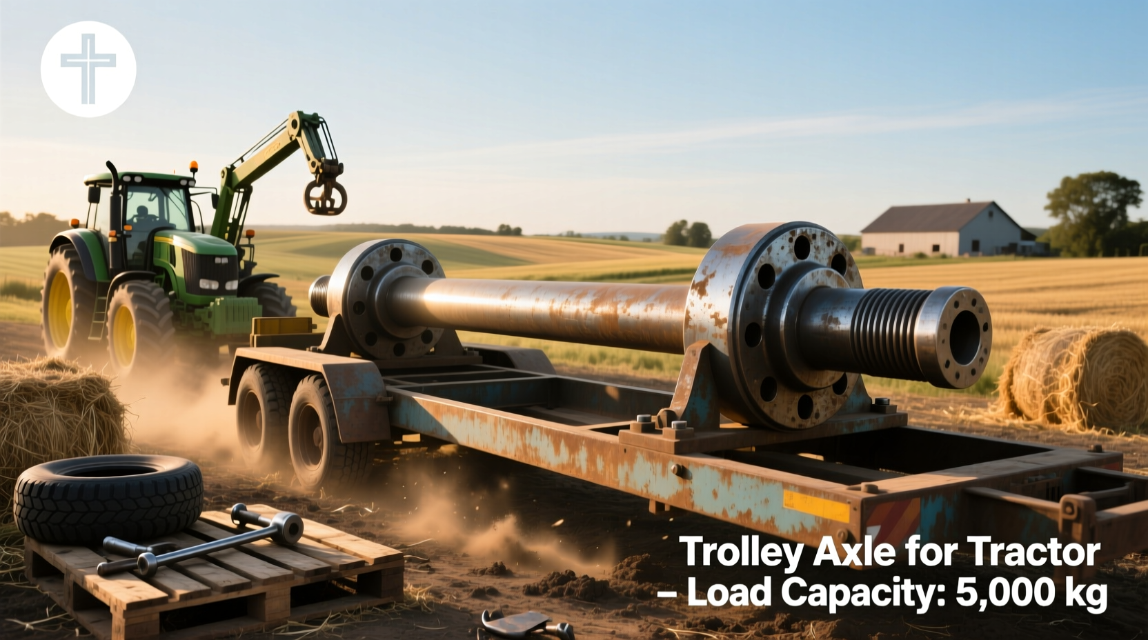 How to choose trolley axle for tractor, How much weight can a tractor trolley carry?