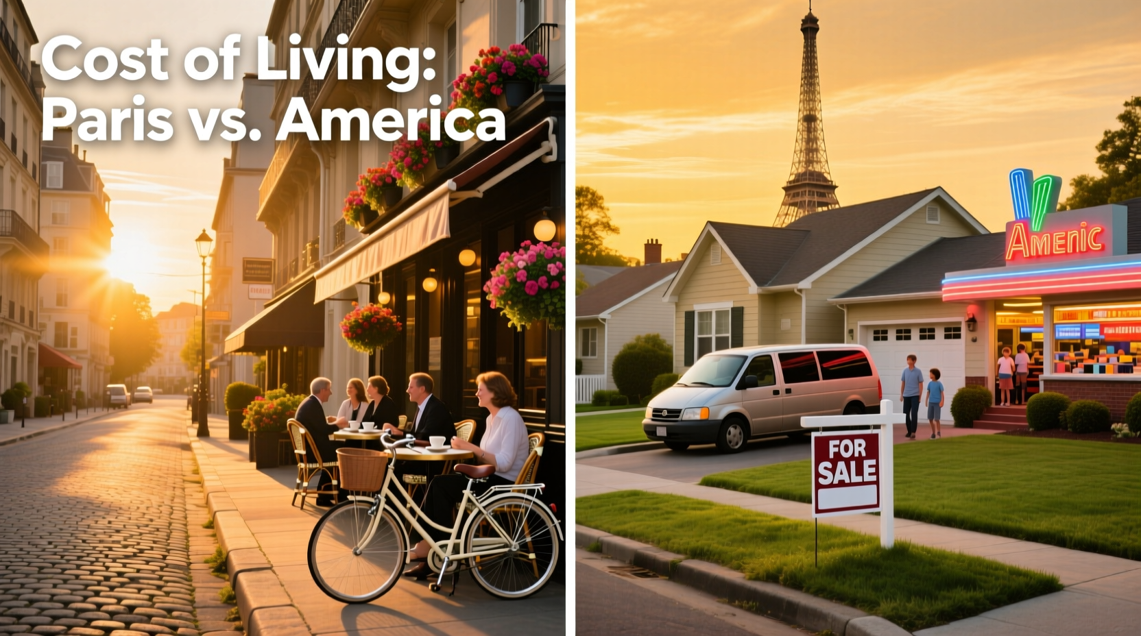Cost of Living Paris vs America: Budget Traveler’s Realistic Comparison
