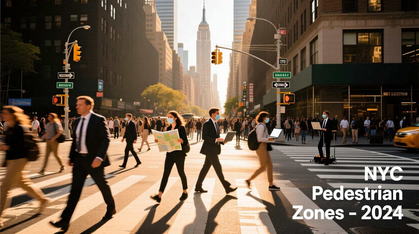 NYC Pedestrian Zones & Social Distancing Transport Guide