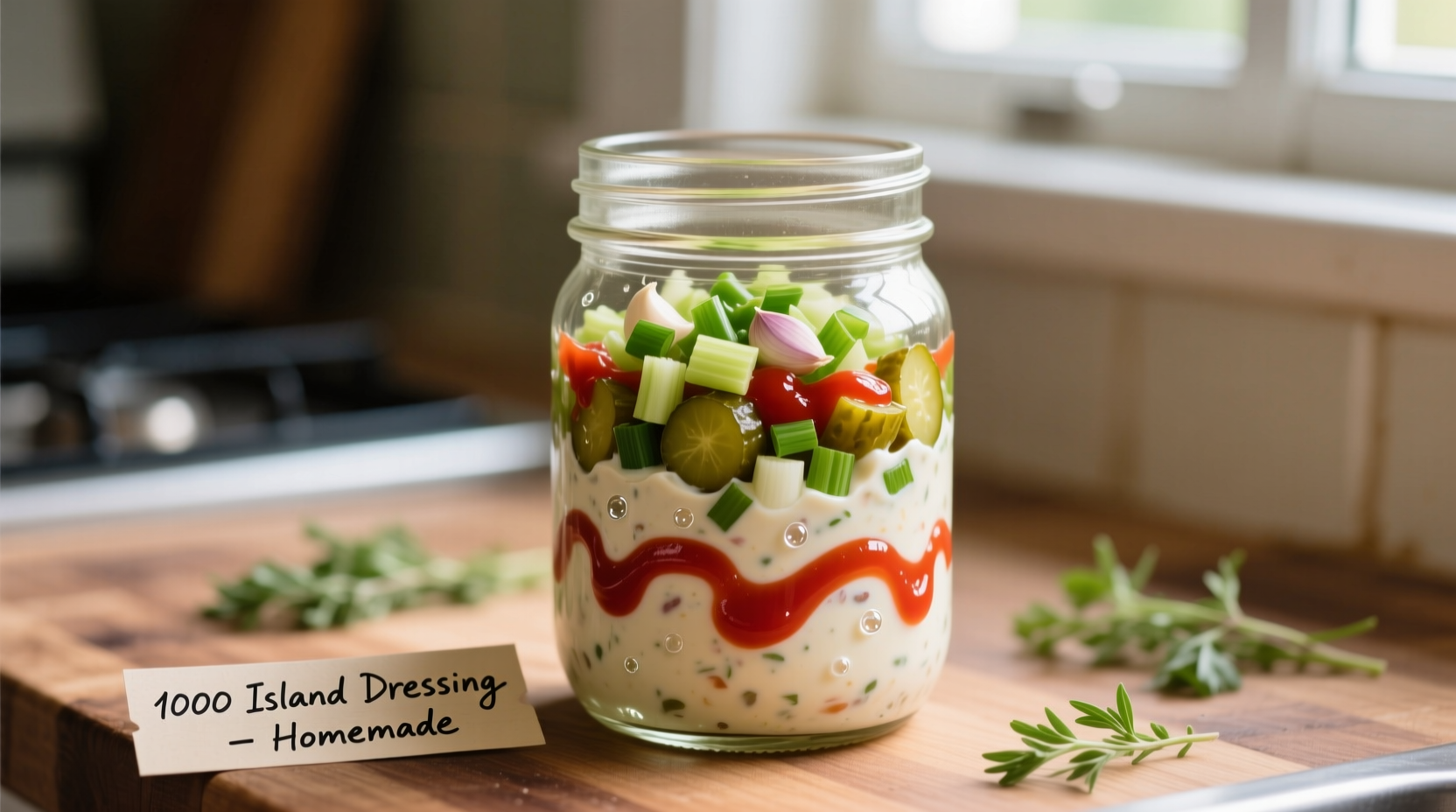 homemade 1000 island dressing