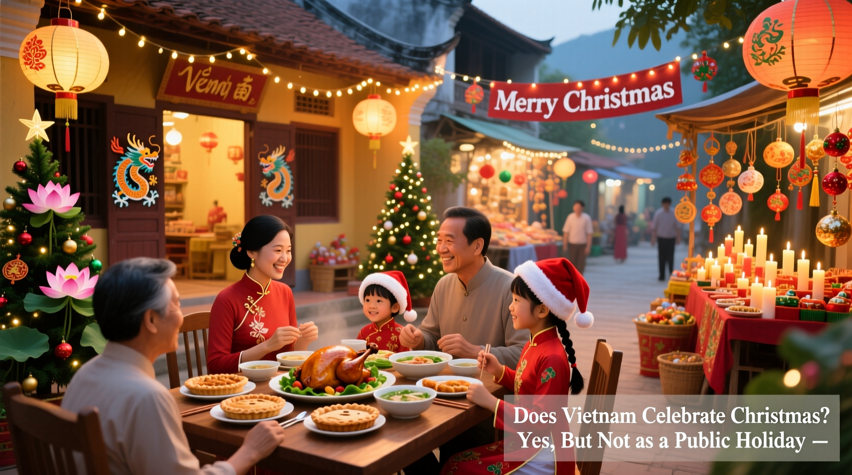 does vietnam celebrate christmas