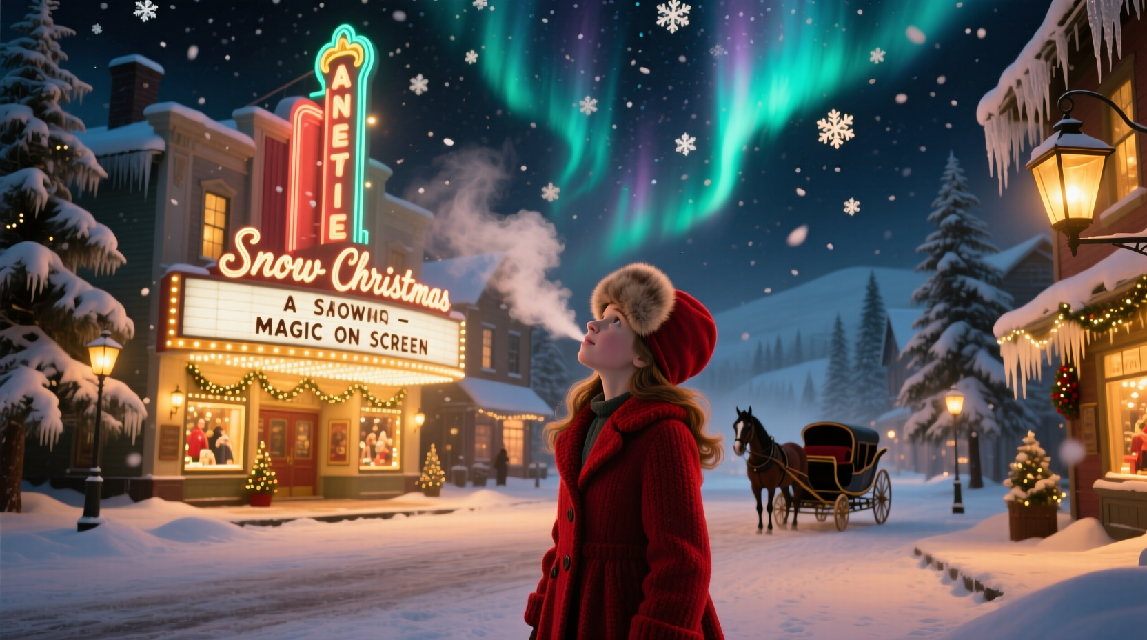 a snow christmas movie