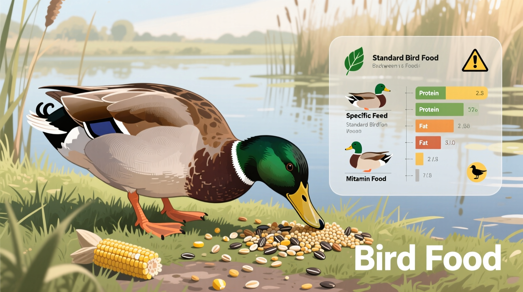 can ducks eat bird food