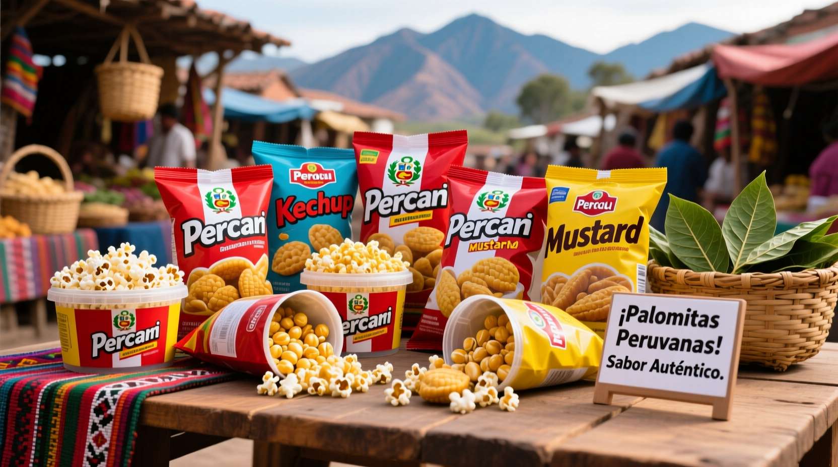 Peruvian Popcorn: Ketchup & Mustard Truth Revealed