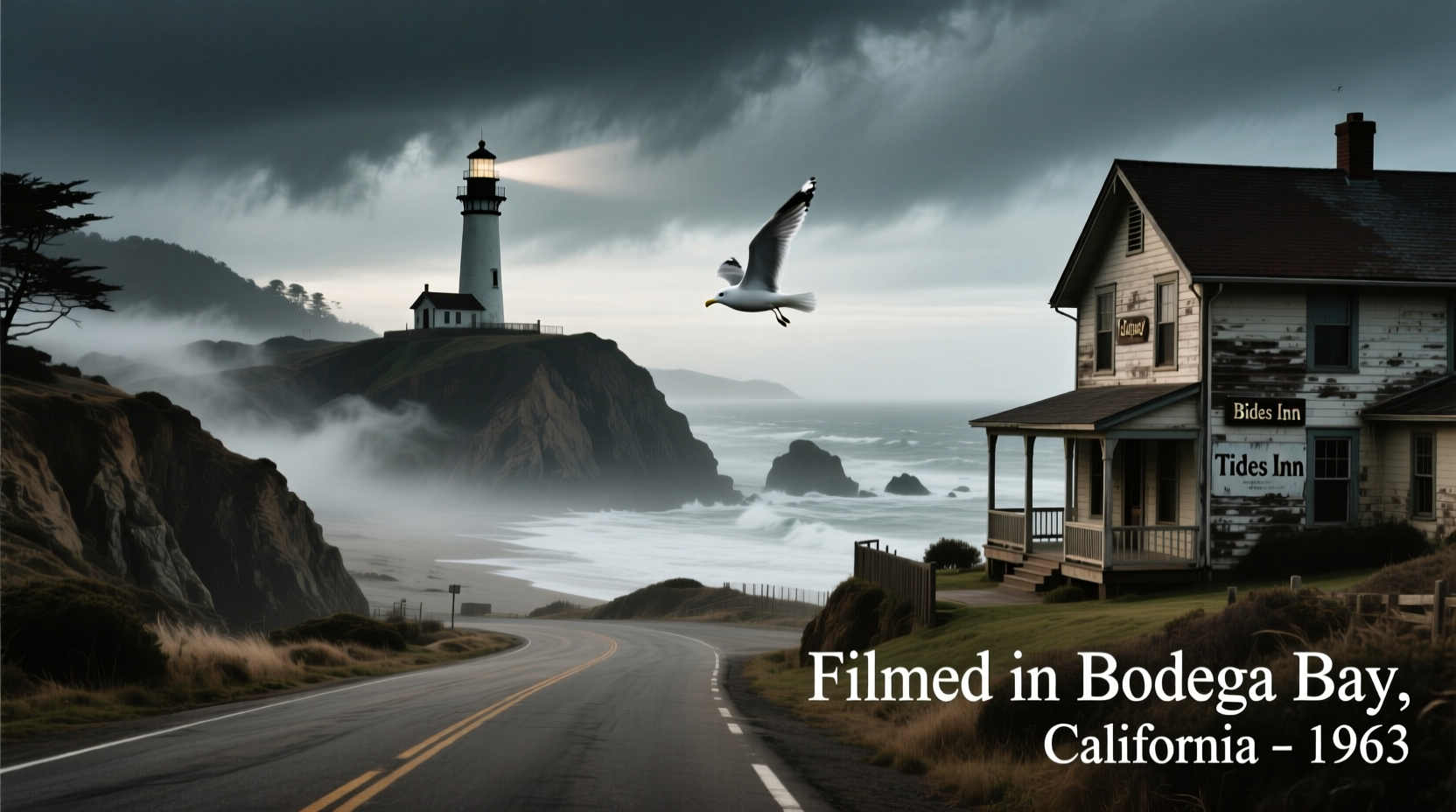 where was the film the birds filmed