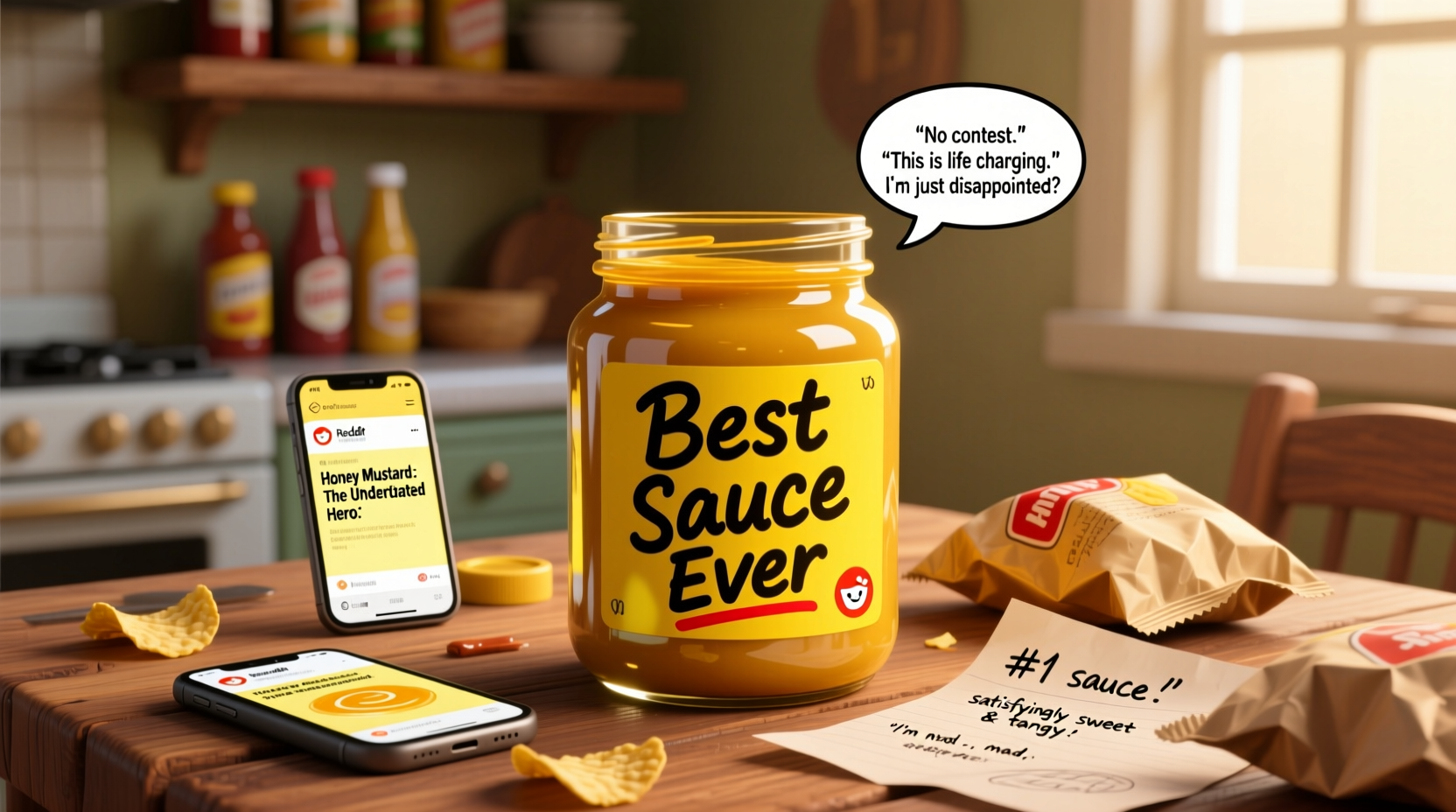 honey mustard is the best sauce reddit