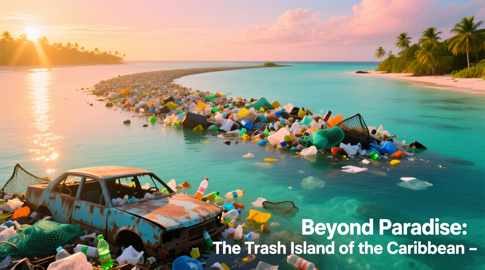 2-Mile Trash Island in Caribbean: Budget Travel Guide
