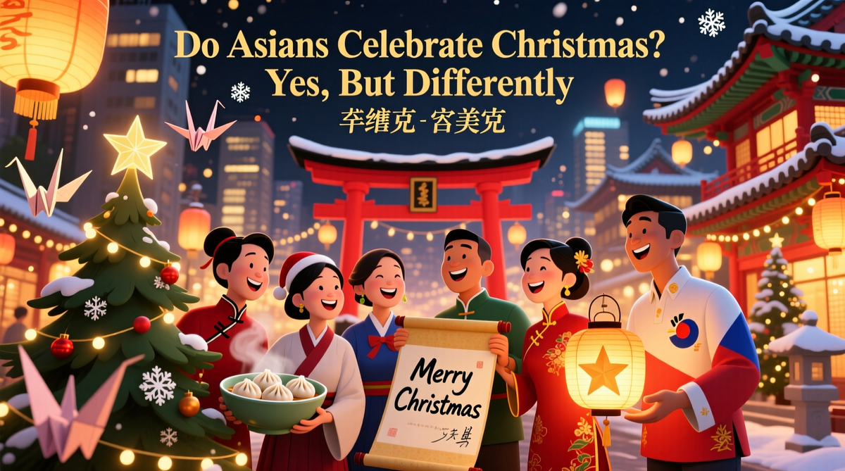 Do Asians Celebrate Christmas? Yes, But Differently