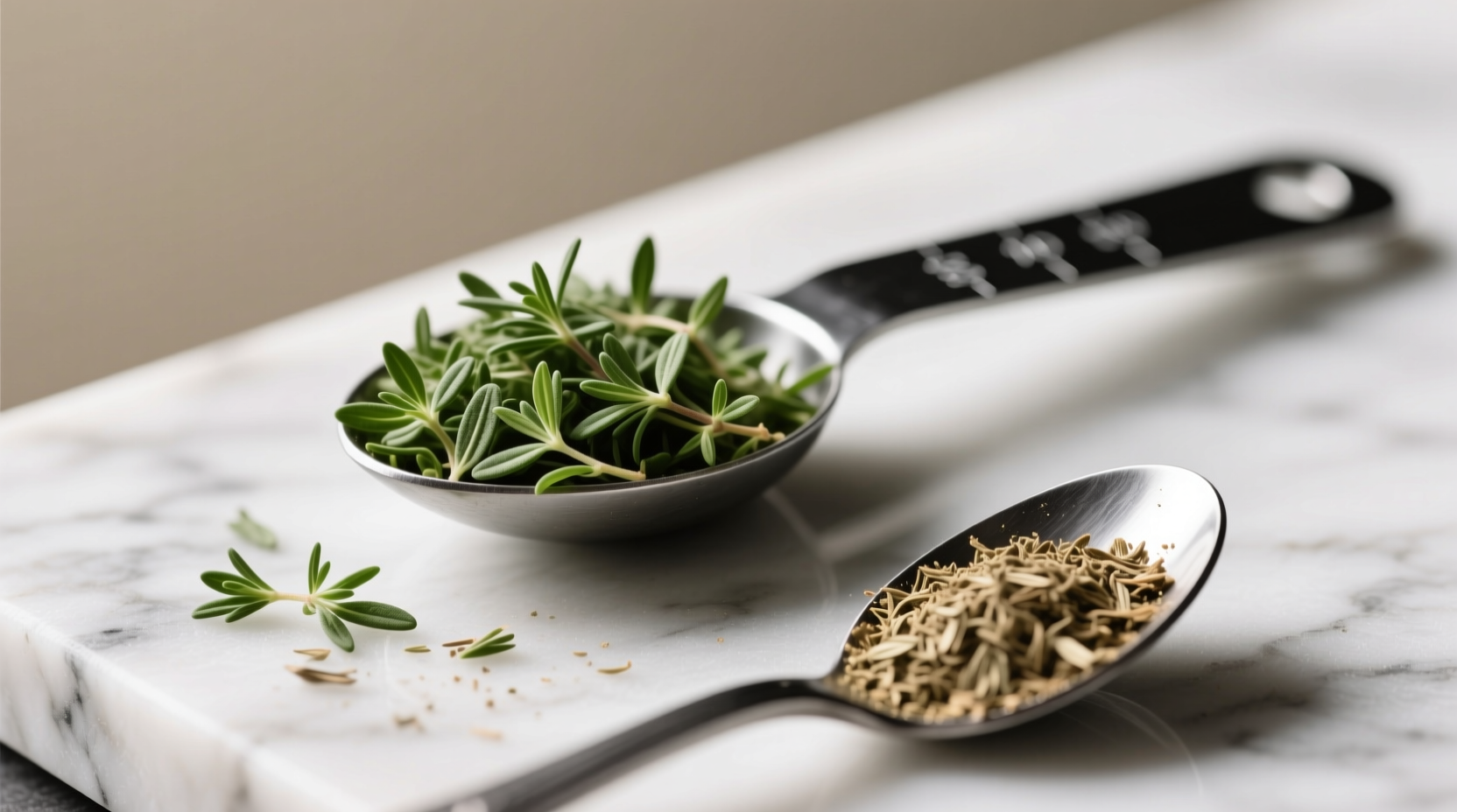 1 tbsp fresh thyme to dried the only ratio you need