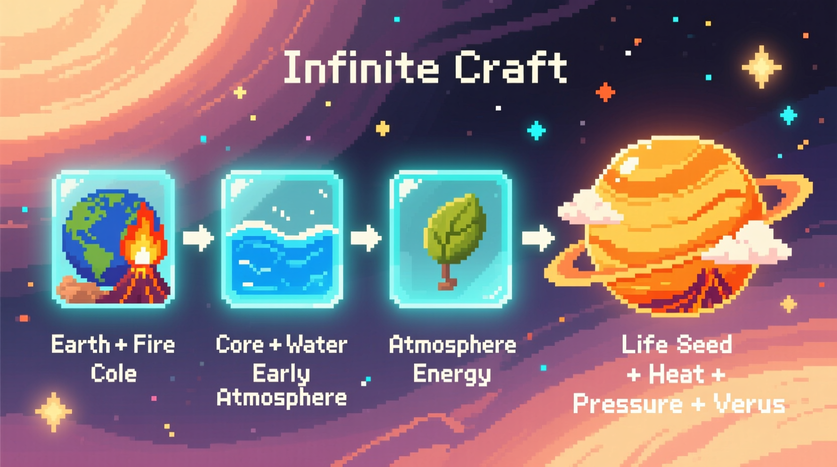 how to make venus in infinite craft