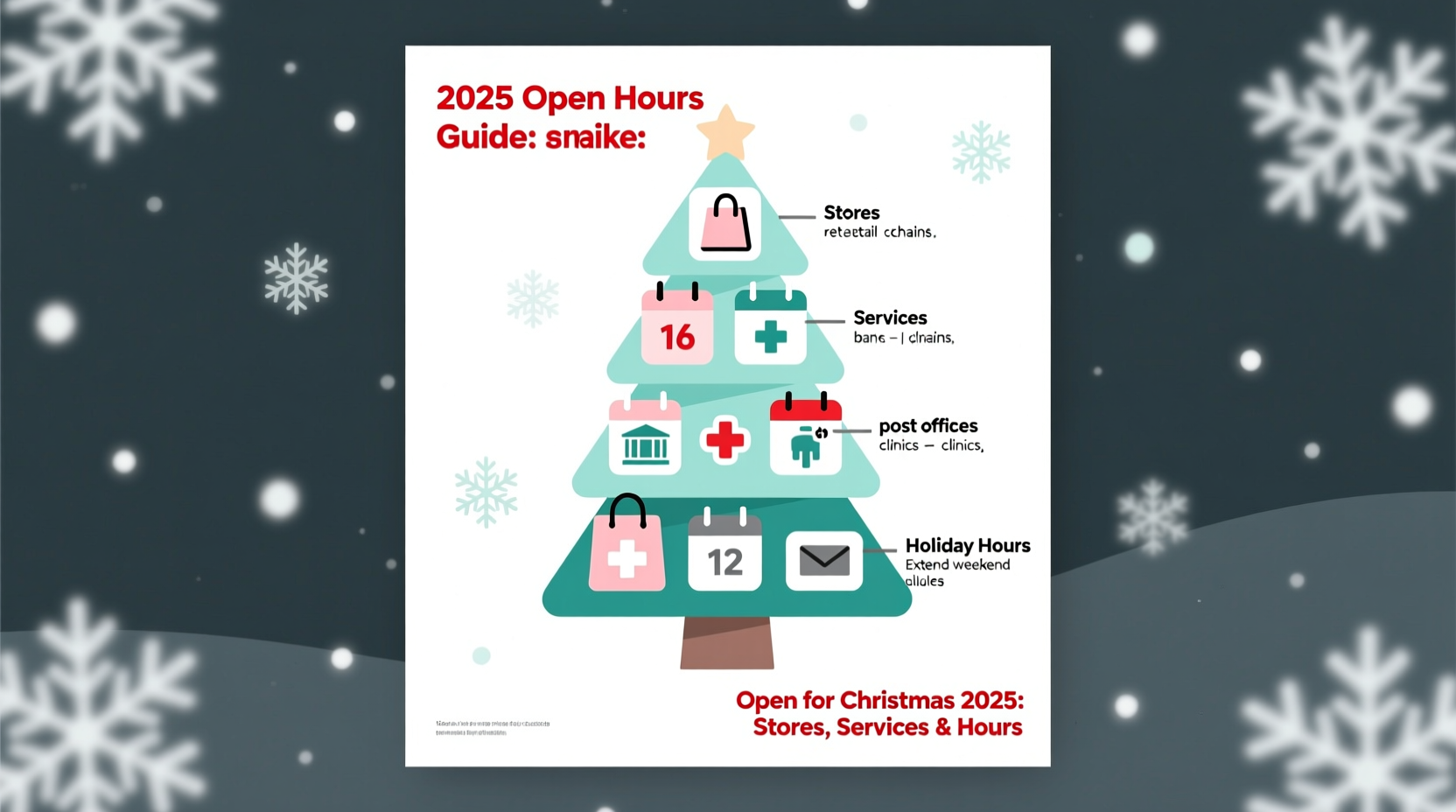 whats open for christmas